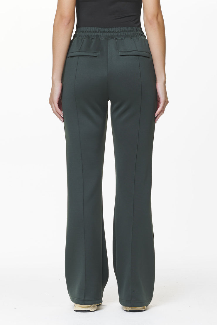 Pegador Clair Flared Track Pants Sage Green