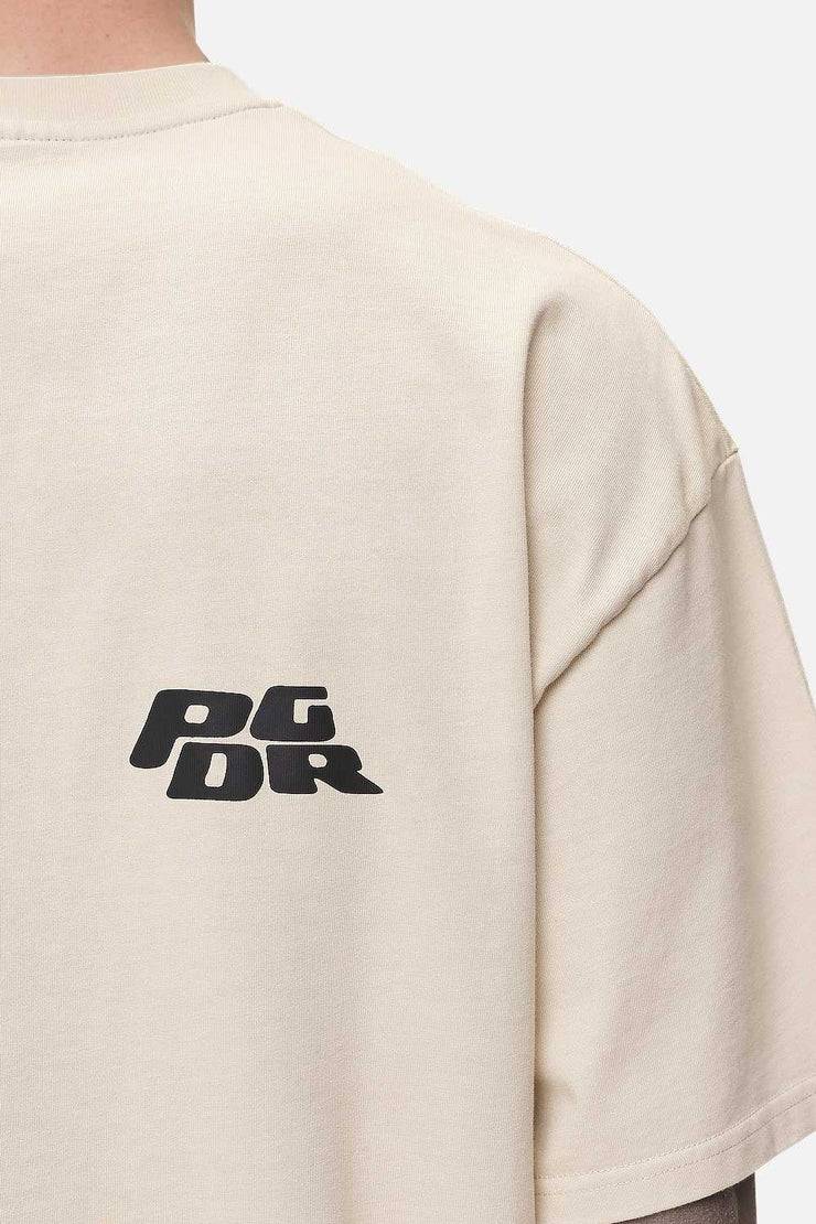 Pegador Clayson Boxy Tee Washed Desert Sand