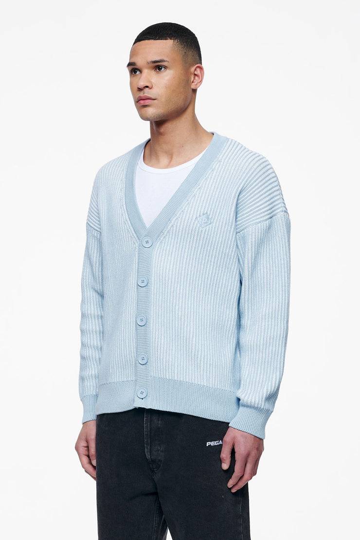 Pegador Cohen Crochet Cardigan Riviera Blue