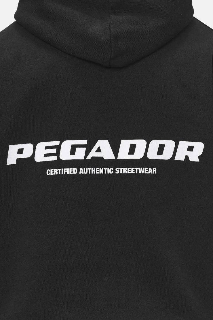 Pegador Colne Logo Oversized Hoodie Black