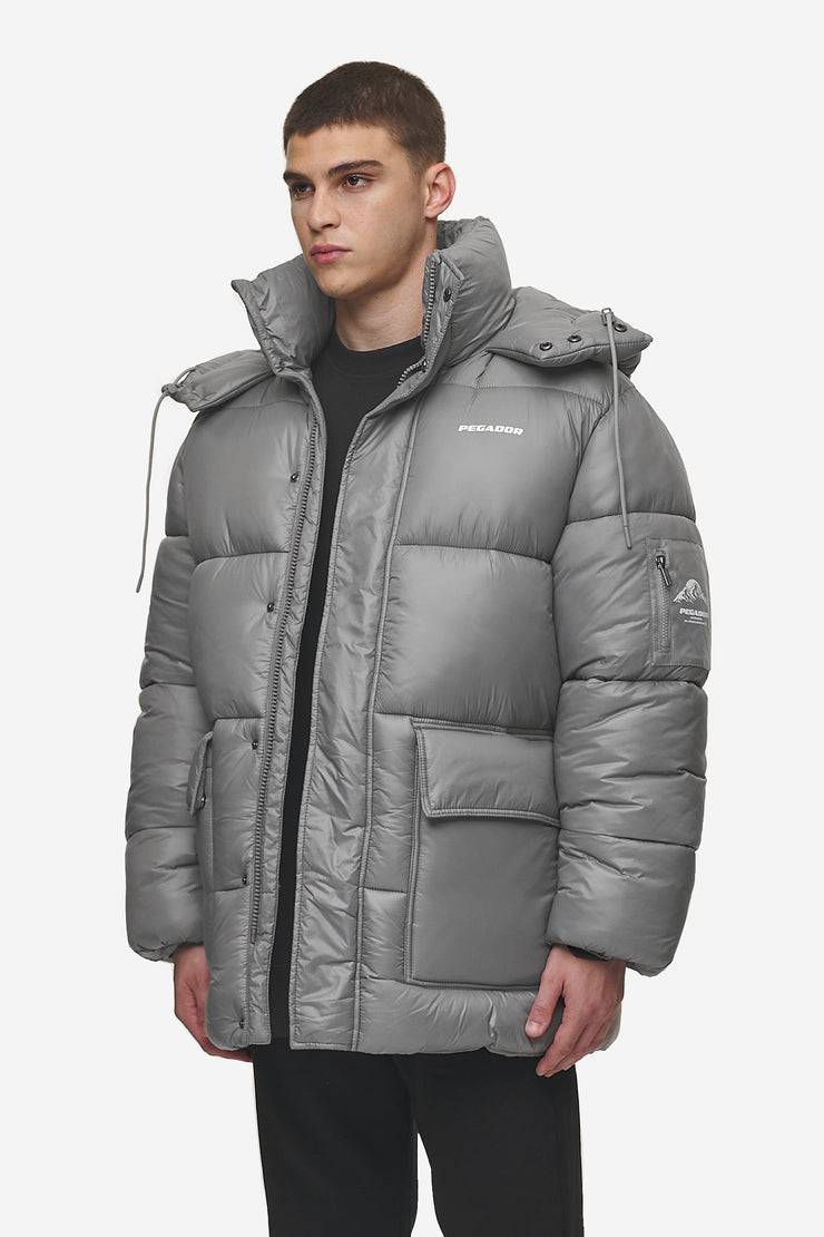 Pegador Conell Puffer Parka Rock Grey