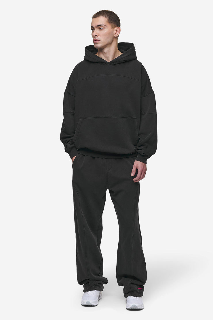 Pegador Conven Loose Sweat Pants Vintage Black