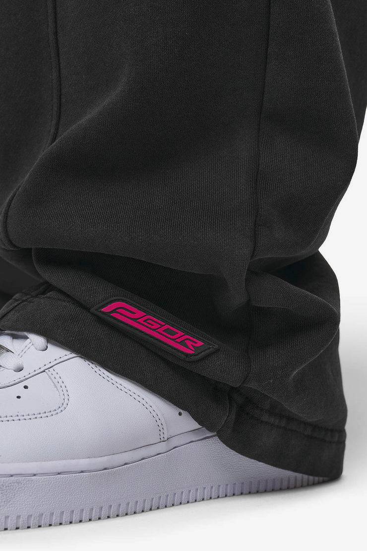Pegador Conven Loose Sweat Pants Vintage Black