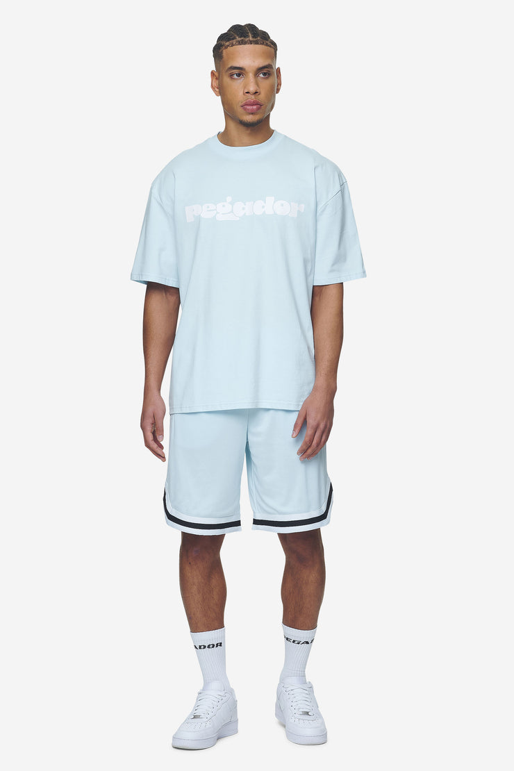 Pegador Cosmo Oversized Tee Washed Baby Blue