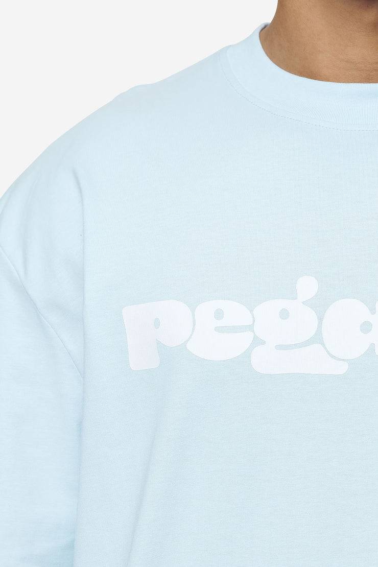 Pegador Cosmo Oversized Tee Washed Baby Blue