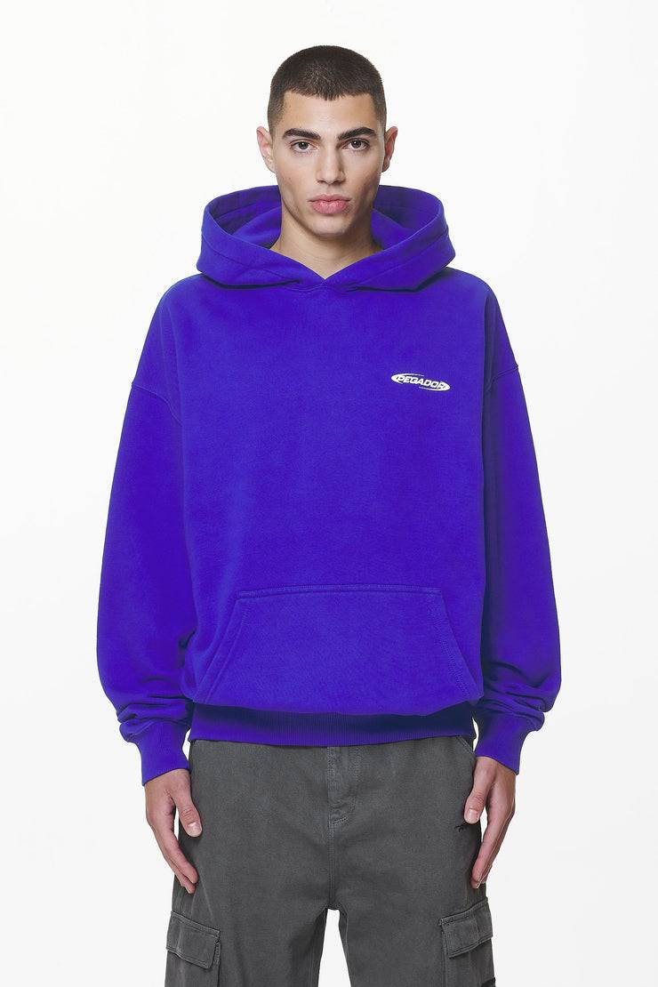 Pegador Crail Oversized Hoodie Washed Endless Blue