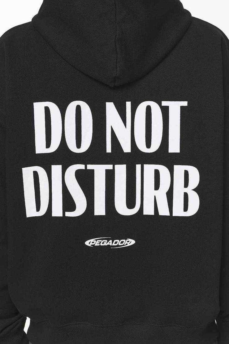 Pegador Crail Oversized Sweat Jacket Black