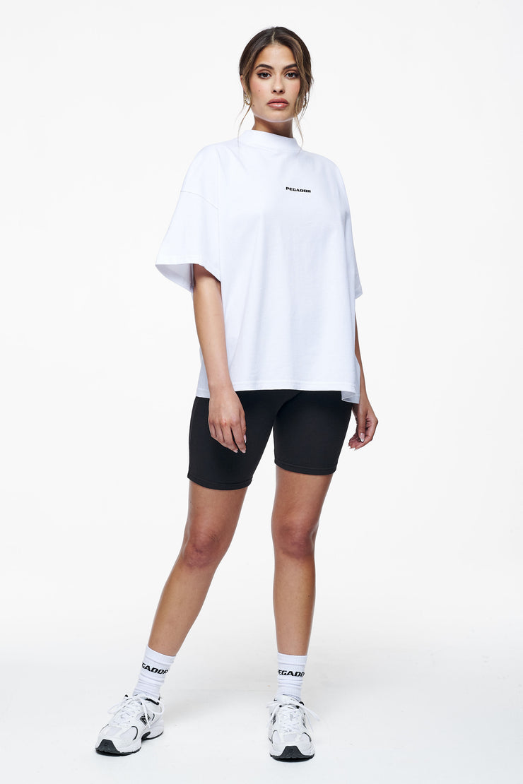 Pegador Culla Logo Heavy Oversized Tee White