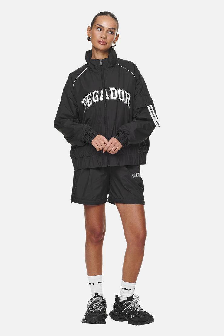 Pegador Dalga Tracksuit Zip Pants 2 In 1 Black