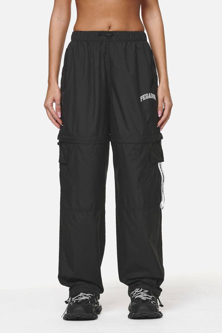 Pegador Dalga Tracksuit Zip Pants 2 In 1 Black