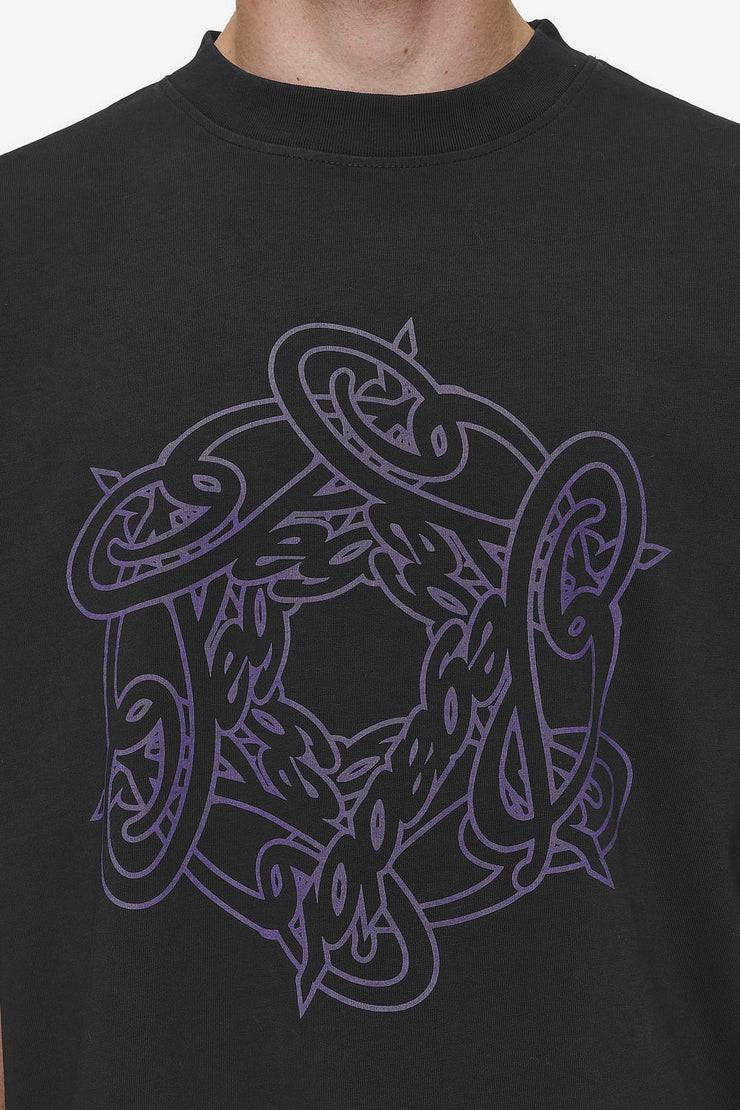 Pegador Dalk Boxy Tee Vintage Black