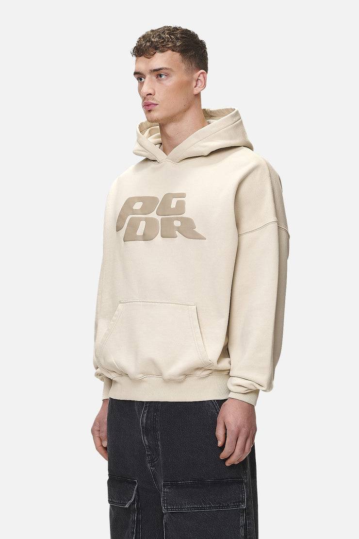 Pegador Danico Boxy Hoodie Washed Desert Sand