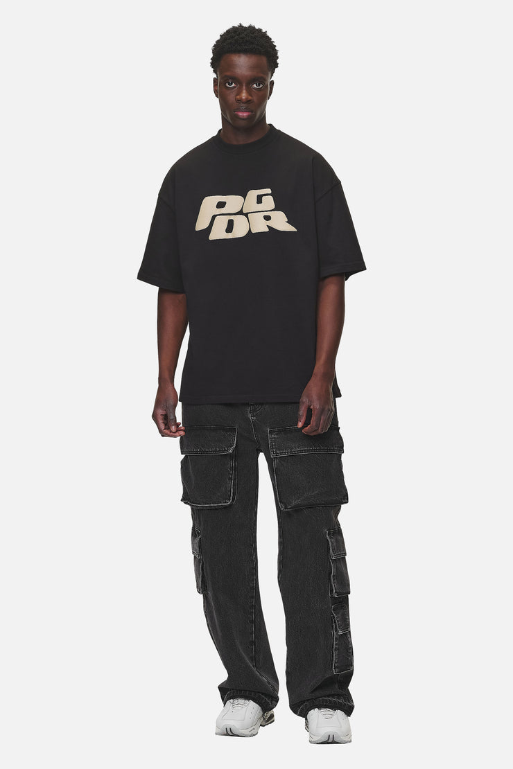 Pegador Danico Boxy Tee Washed Black
