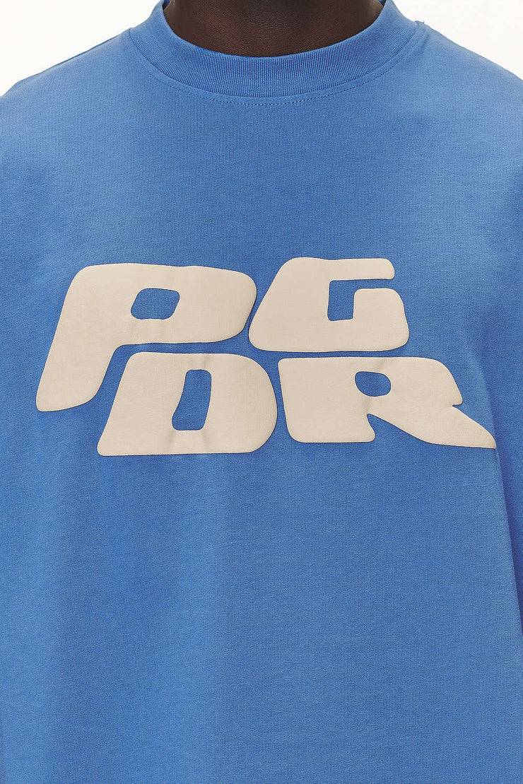 Pegador Danico Boxy Tee Washed Retro Blue