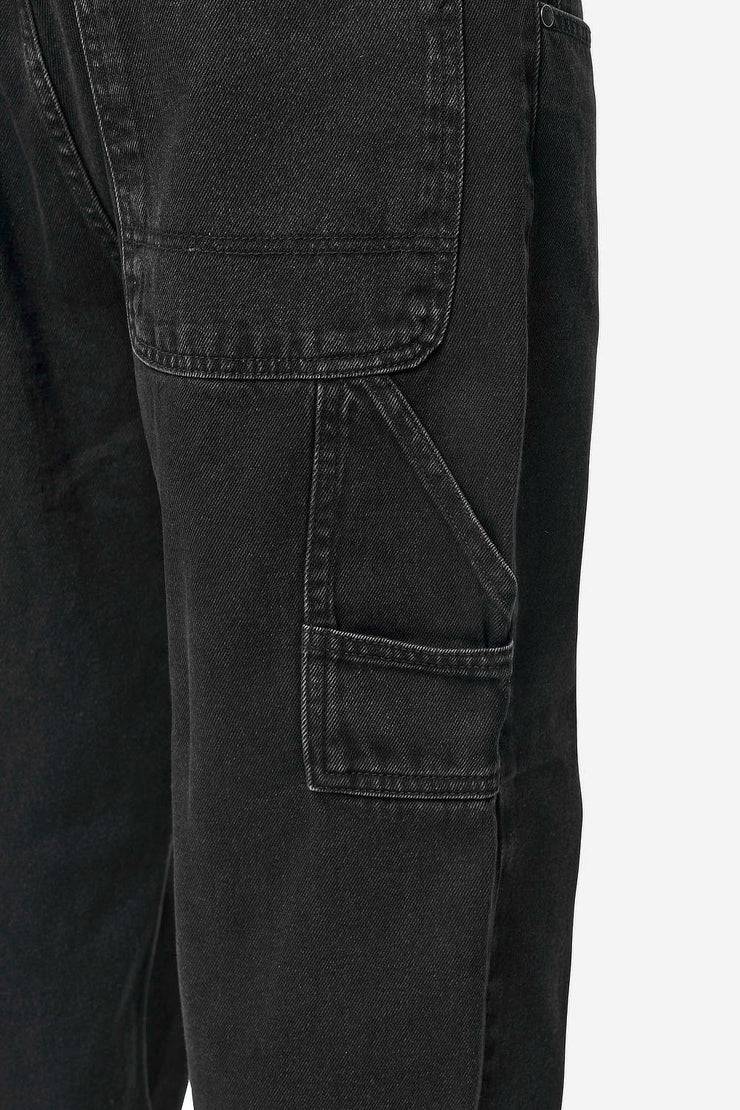 Pegador Daule Baggy Workwear Jeans Washed Black