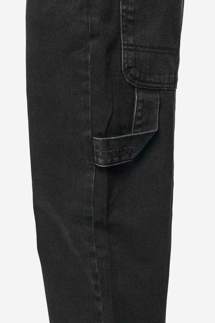 Pegador Daule Baggy Workwear Jeans Washed Black