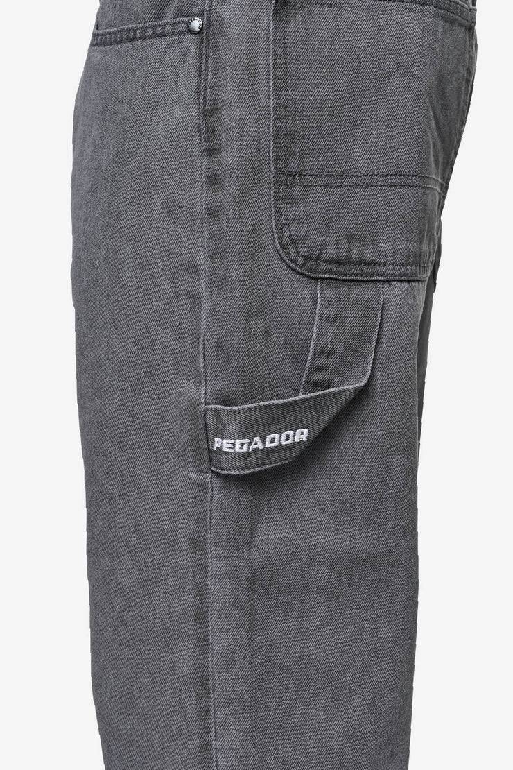 Pegador Daule Baggy Workwear Jeans Washed Grey