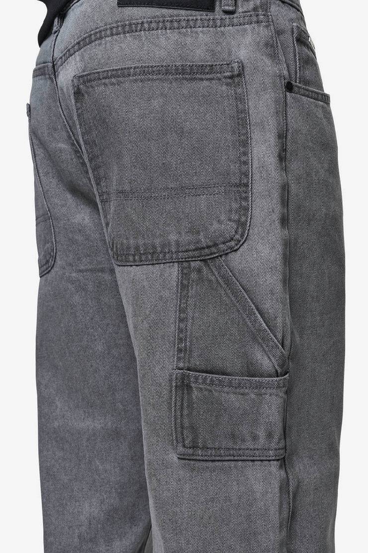 Pegador Daule Baggy Workwear Jeans Washed Grey