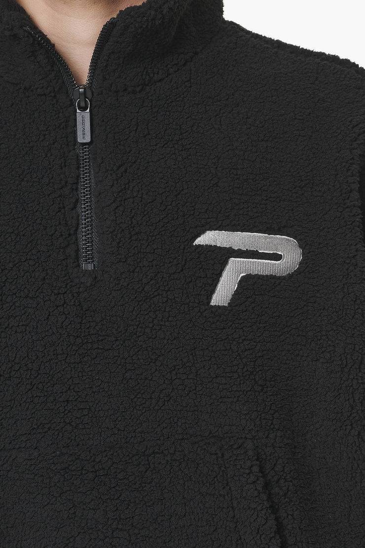 Pegador Defoe Teddy Halfzip Sweater Black