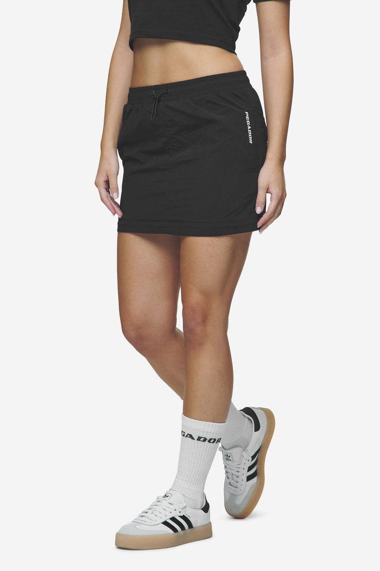 Pegador Delia 2-In-1 Parachute Skirt Black