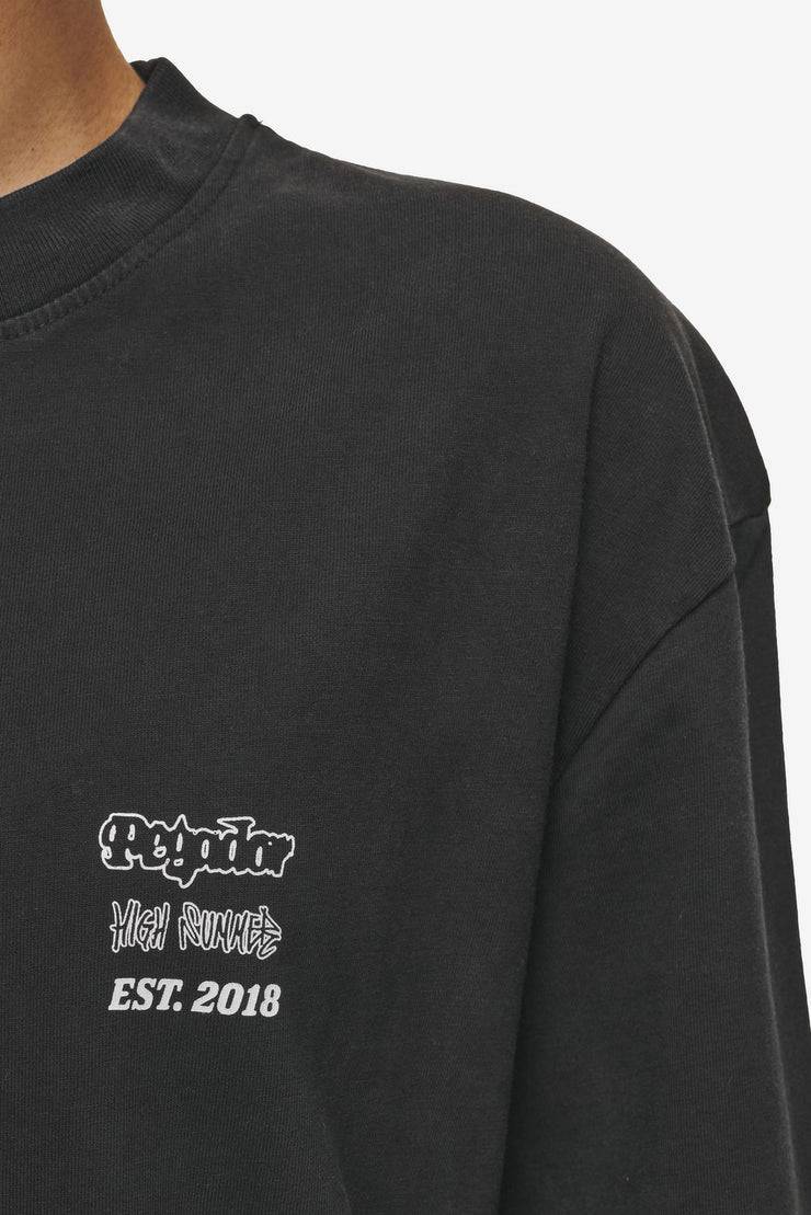 Pegador Denaud Oversized Tee Vintage Black
