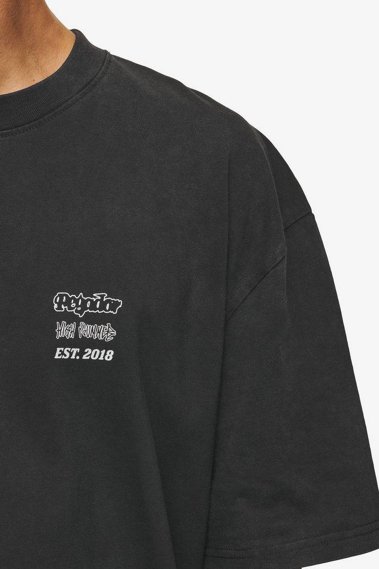 Pegador Denaud Oversized Tee Vintage Black