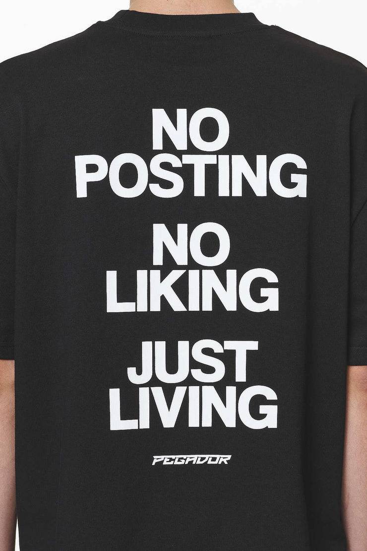 Pegador Devon Oversized Tee Black