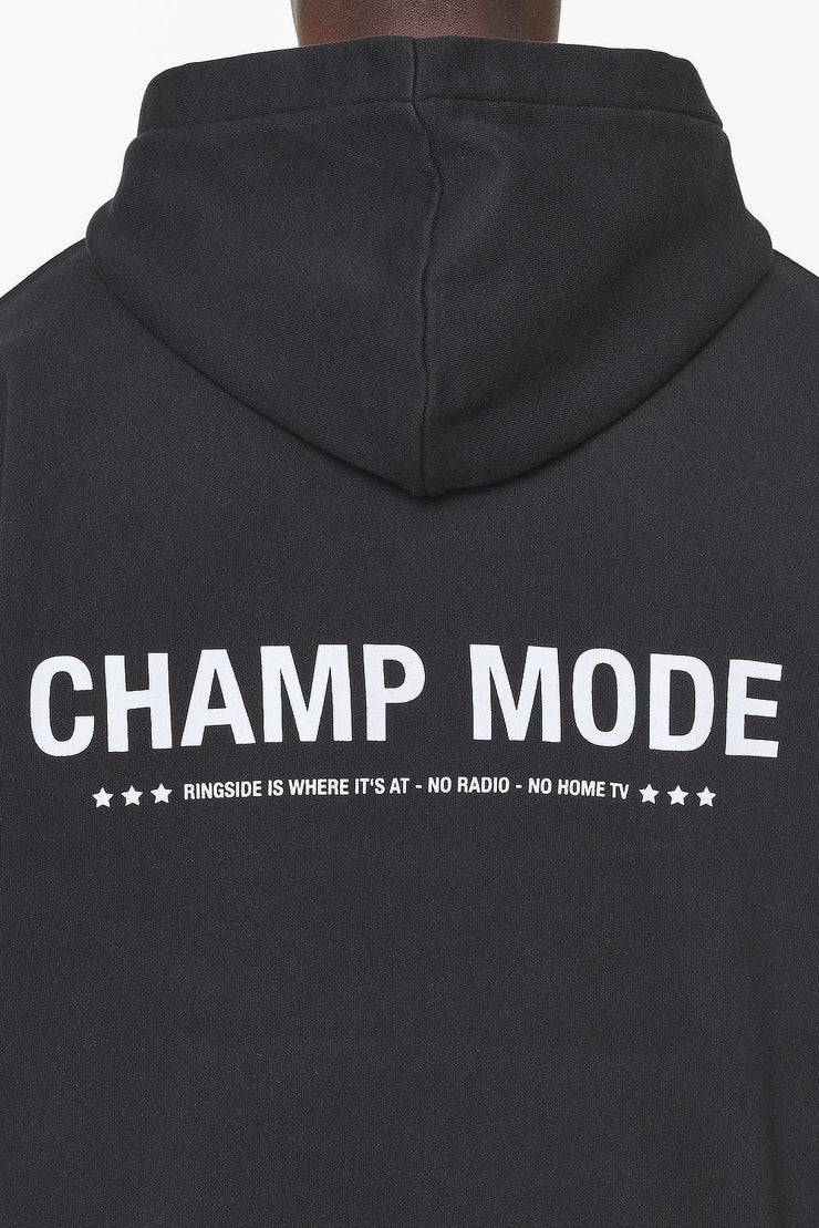 Pegador Dike Oversized Hoodie Vintage Onyx Black