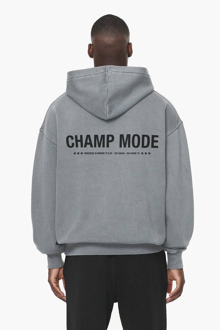 Pegador Dike Oversized Sweat Jacket Vintage Grey