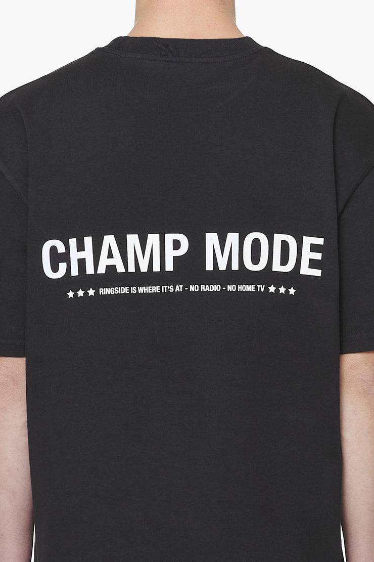 Pegador Dike Oversized Tee Vintage Onyx Black