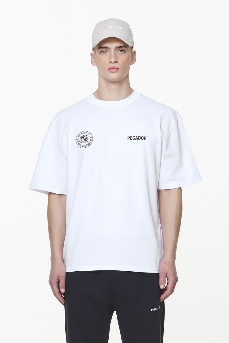 Pegador Dike Oversized Tee White