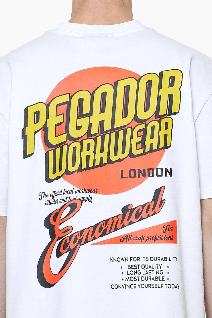 Pegador Docks Oversized Tee White