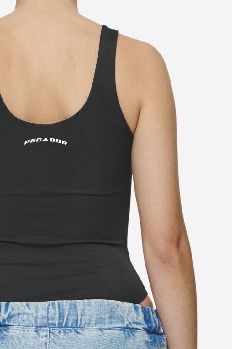 Pegador Donna String Top Body Black
