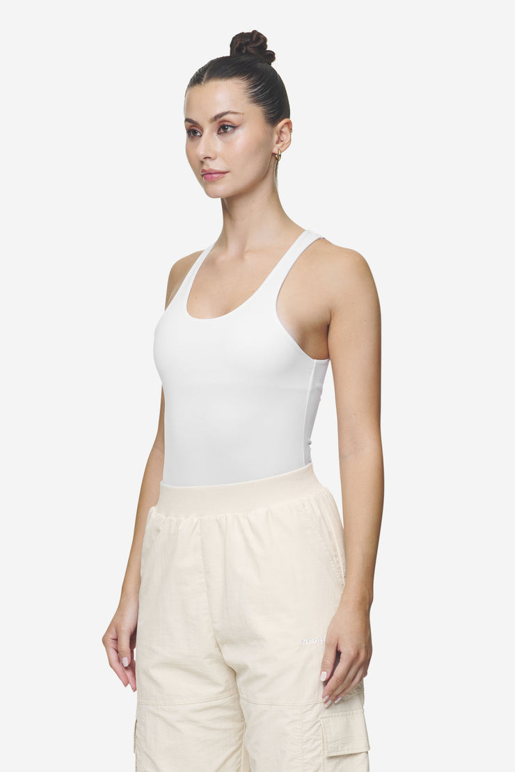 Pegador Donna String Top Body White