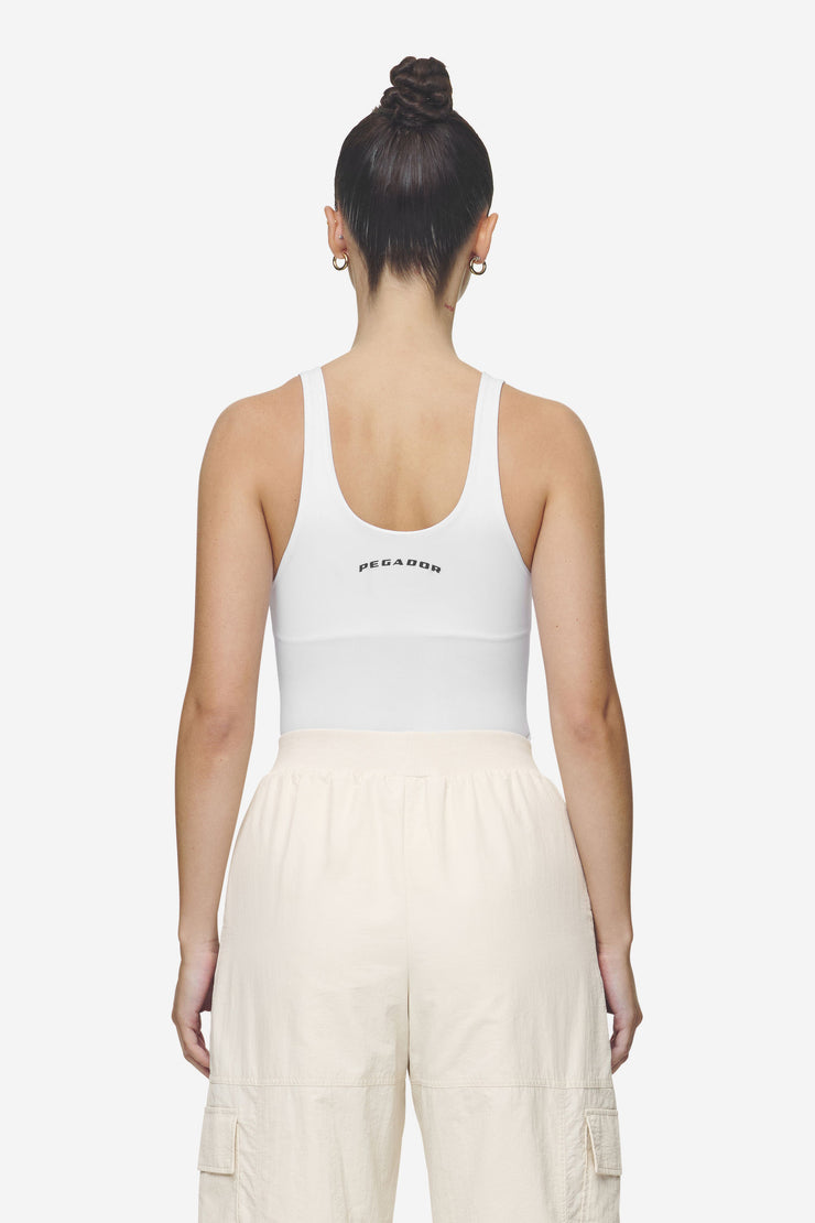 Pegador Donna String Top Body White