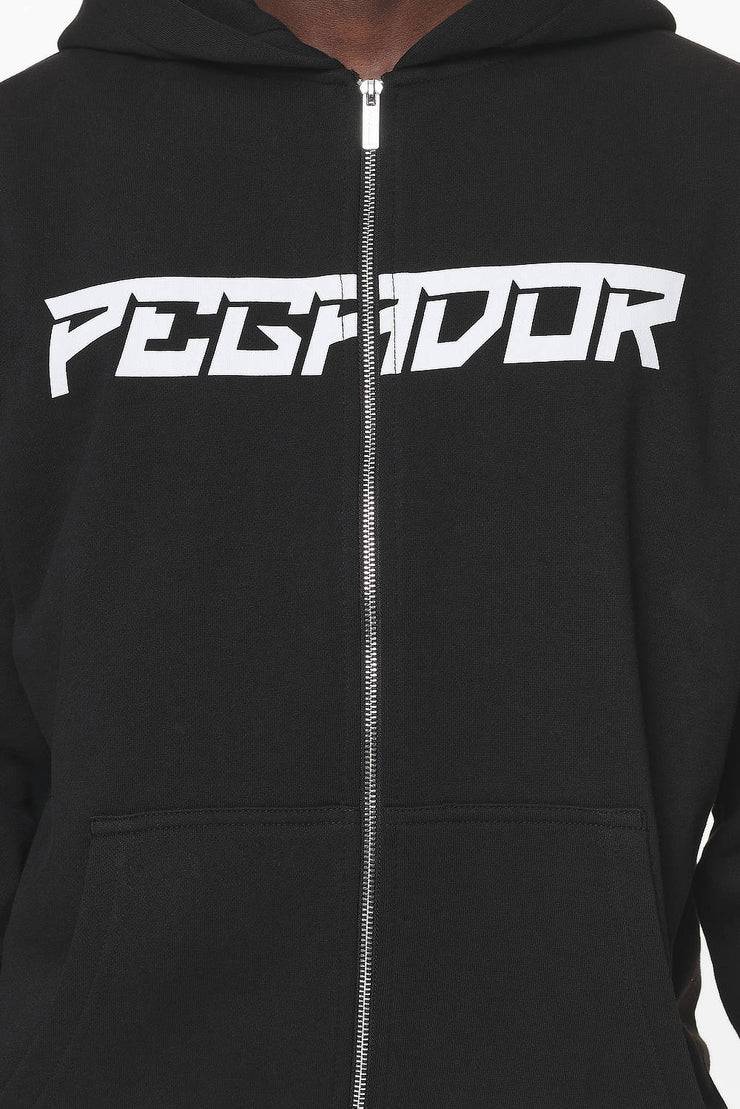 Pegador Donora Oversized Sweat Jacket Black