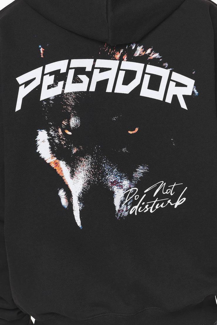 Pegador Donora Oversized Sweat Jacket Black