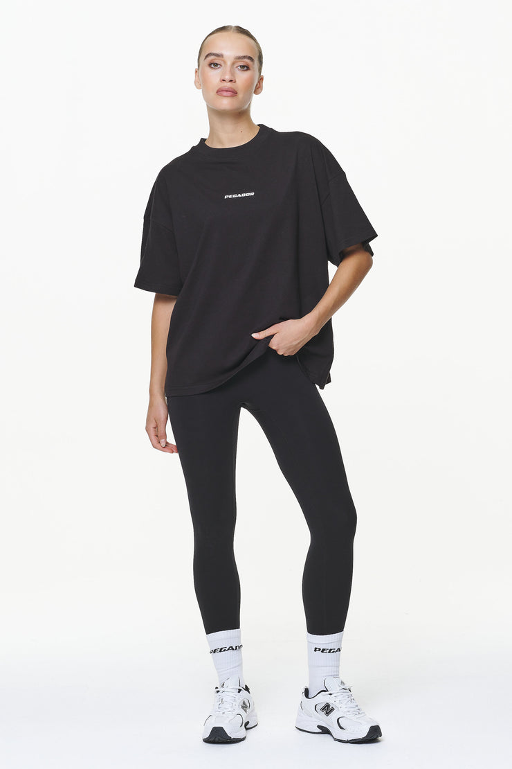 Pegador Dorothy Heavy Oversized Tee Black