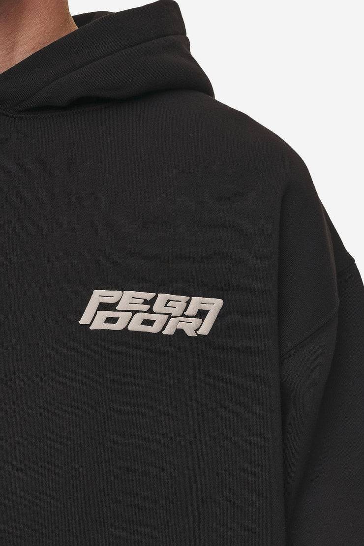 Pegador Doyer Oversized Hoodie Washed Black