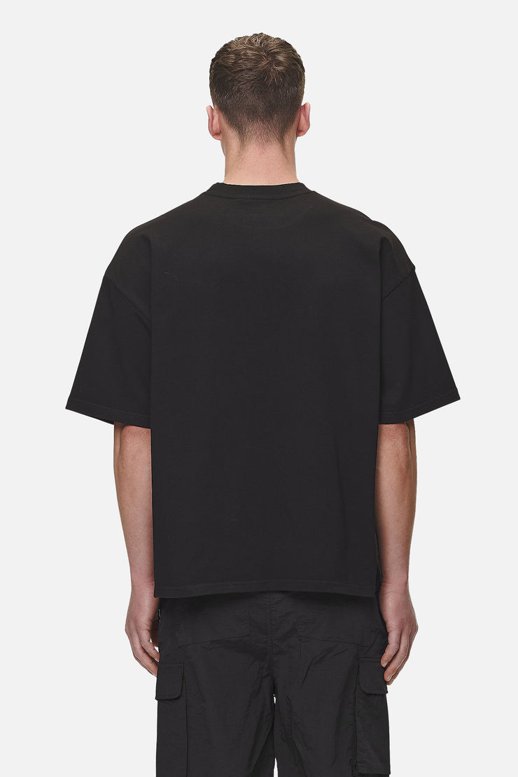 Pegador Drew Boxy Tee Washed Black