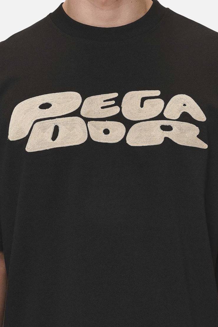 Pegador Drew Boxy Tee Washed Black