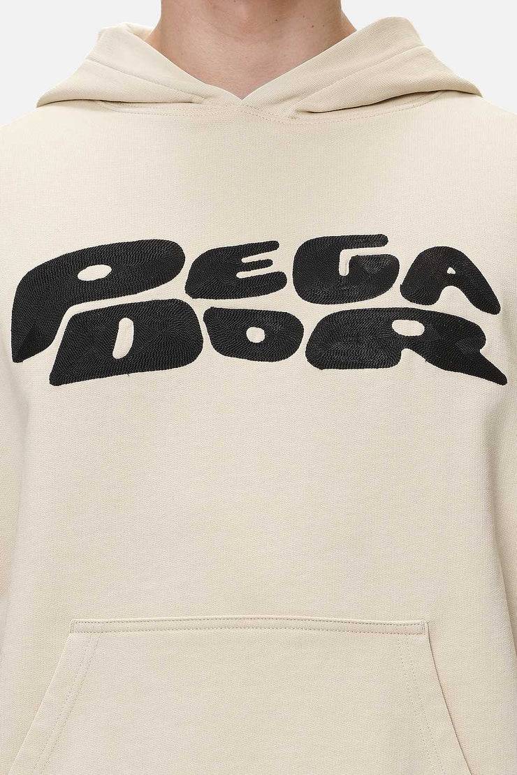 Pegador Drew Terry Boxy Hoodie Washed Desert Sand