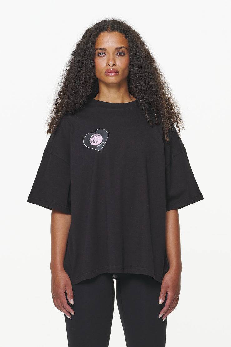 Pegador Drury Heavy Oversized Tee Black
