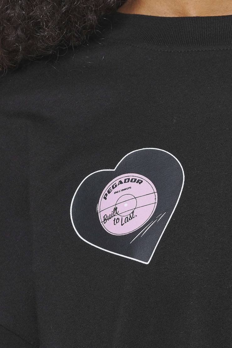 Pegador Drury Heavy Oversized Tee Black