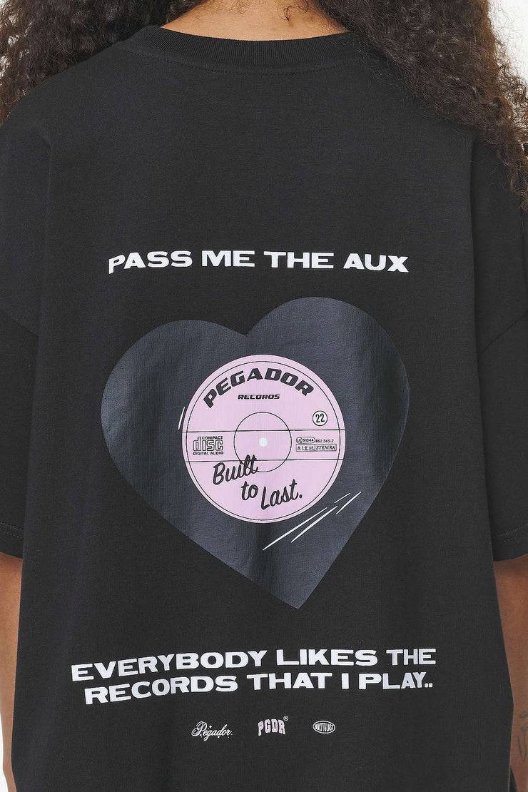 Pegador Drury Heavy Oversized Tee Black