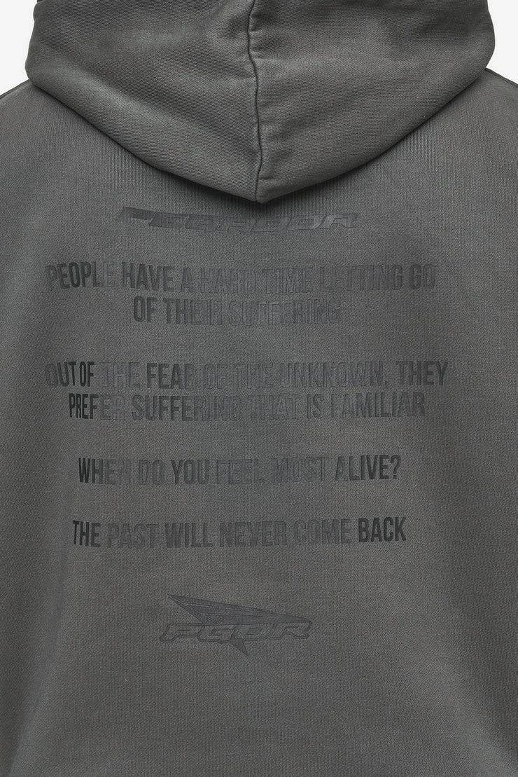 Pegador Dubose Oversized Hoodie Vintage Anthracite