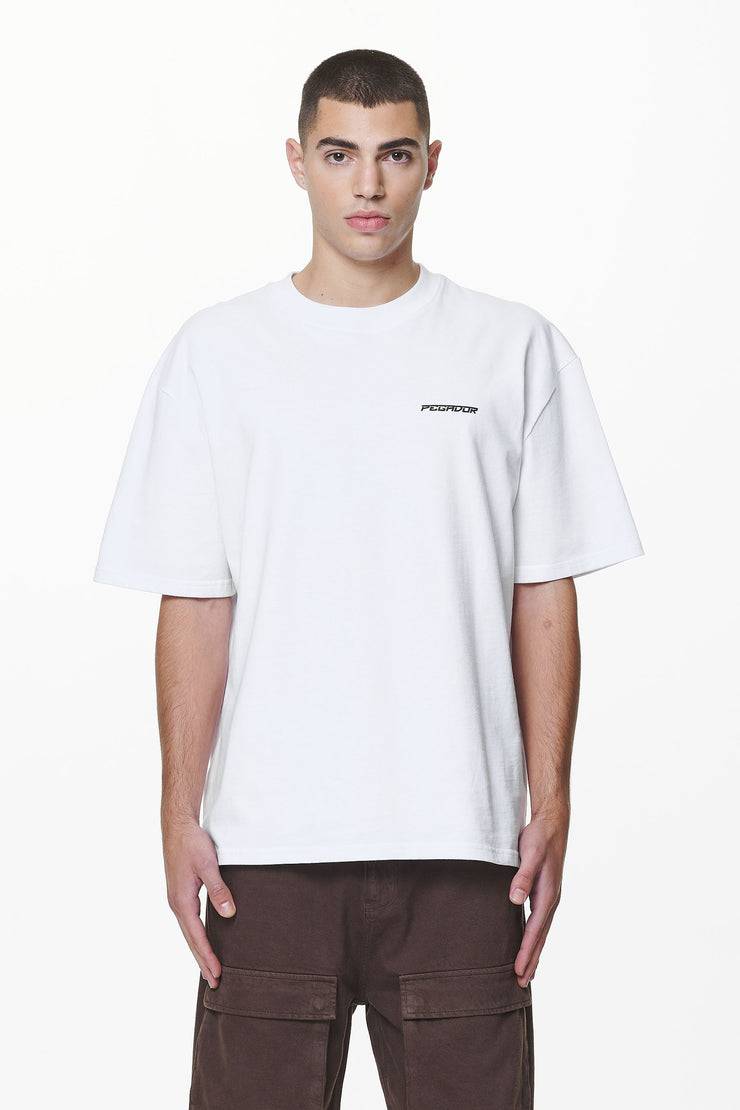 Pegador Eads Oversized Tee White