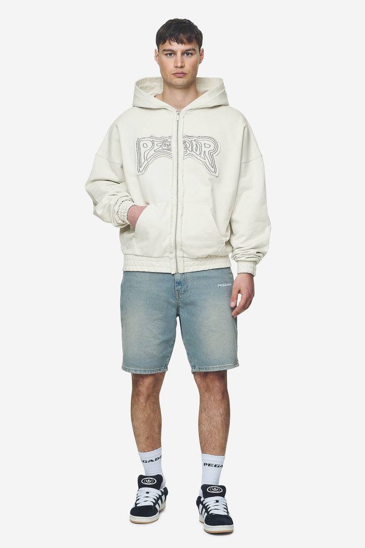 Pegador Earl Jeans Shorts Washed Vintage Blue