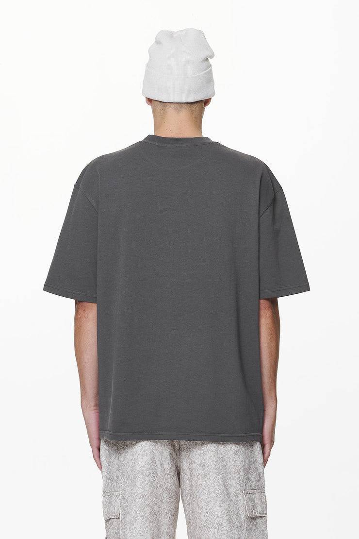Pegador Eazor Oversized Tee Washed Volcano Grey