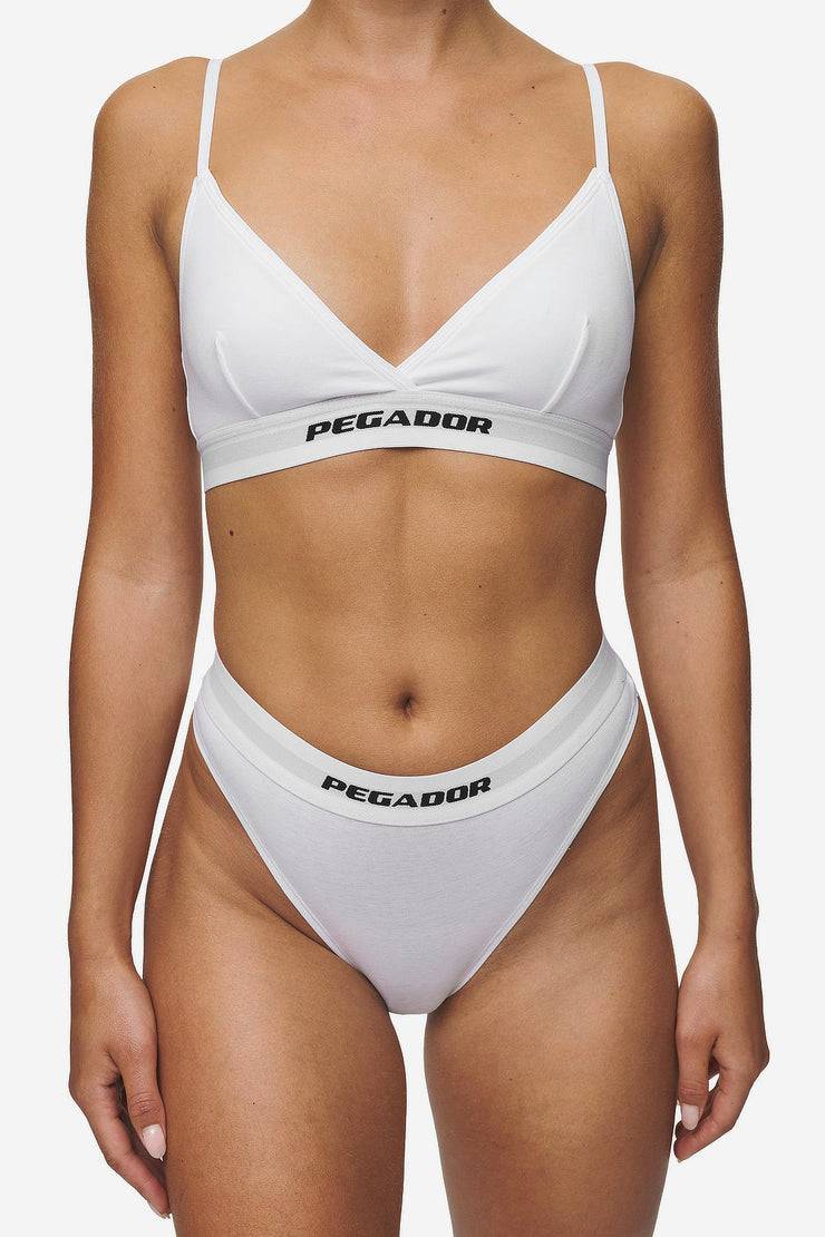 Pegador Emra String White Black